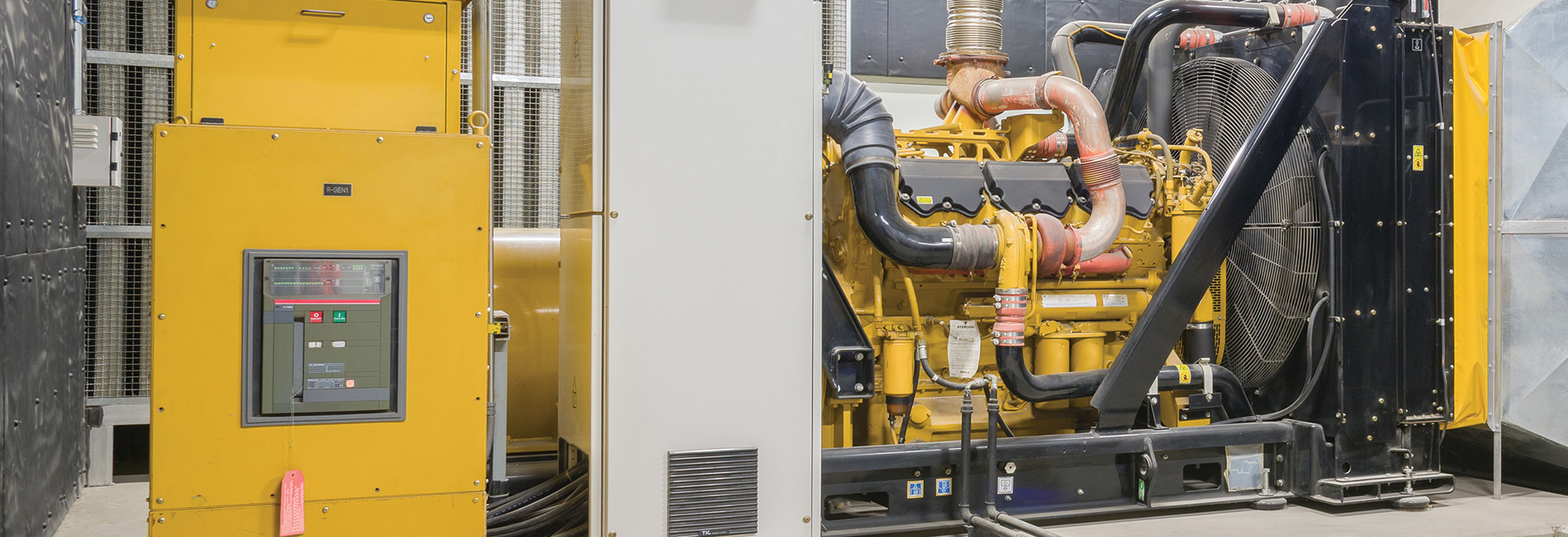 Plant room generator fuel leak detection